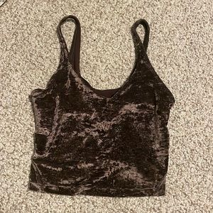 Lululemon align crushed velvet tank